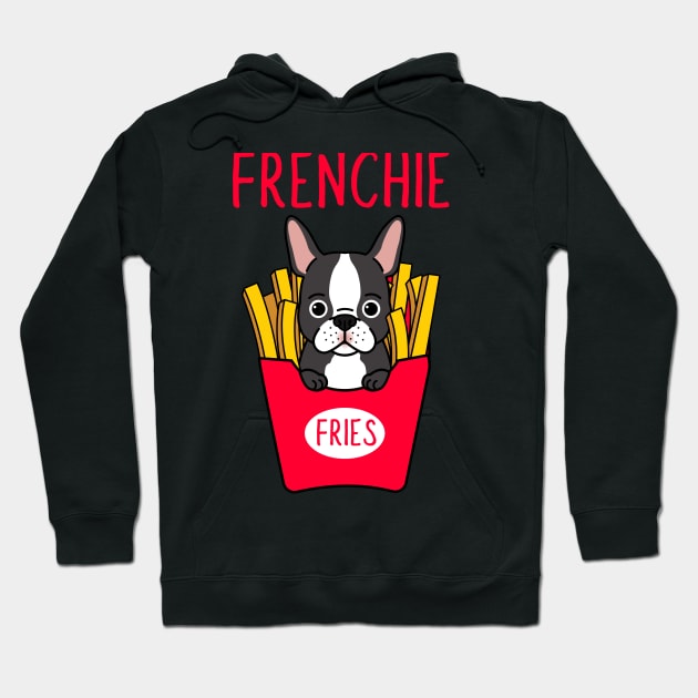 Frenchie fry Hoodie by Carlosj1313